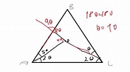en la region interior de un triangulo ABC se ubica el punto P, tal que ...