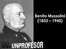 Breve biografía de Benito Mussolini