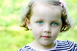 Little Girl Blue Eyes Child - Free photo on Pixabay