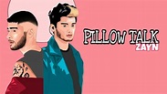 PILLOWTALK BY ZAYN MALIK ( LYRICAL VIDEO ) - YouTube