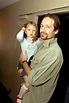 David Duchovny with his little daughter West