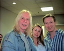 Rick Wakeman, Lisa (Oliver's wife) and son Oliver Wakeman meeting up ...