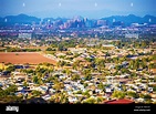 Panorama der Stadt Phoenix. Phoenix, Arizona, Vereinigte Staaten von ...