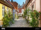 Altstadt in Helsingør, Dänemark Stockfotografie - Alamy