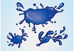 Blue Splash Vectors 82118 Vector Art at Vecteezy