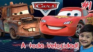 Cars en Español | Rayo McQueen y sus Amigos en la Primera Carrera ...