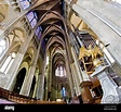 Interior of the Cathedral of Reims, France Stock Photo - Alamy