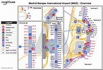 Madrid - Madrid Barajas International (MAD) Airport Terminal Maps ...