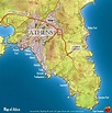 Atheny Mapa - Mapa