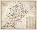 1816 Map of Chester County Pennsylvania | Etsy