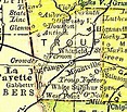 Troup County Georgia Maps – Georgia Genealogy