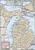 State and County Maps of Michigan