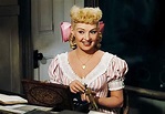 Betty Grable (1949 - in ''The Beautiful Blonde From Bashful Bend ...