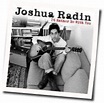 Joshua Radin - Id Rather Be With You Tabs