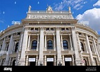 Vienna, Austria. Burgtheater (K K Hofburgtheater) by Gottfried Semper ...