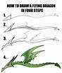 DARYL HOBSON ARTWORK: How To Draw A Dragon In Four Steps