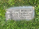 Paul John Miskulin (1921-1969) - Find a Grave Memorial