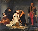 Execution of lady Jane Grey Painting by Roberto Prusso - Pixels