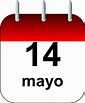 Que se celebra el 14 de mayo - Calendario