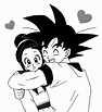 Lista 92+ Foto Imagenes De Goku Y Milk Enamorados Para Dibujar Lleno