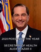 US Secretary Alex Azar II Named 2020 Person of the Year -- Motivate ...