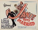 Janie Gets Married (1946) movie poster