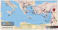 Antioquía de Siria - Mapa y Ubicación Geográfica