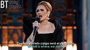 Adele - Skyfall // Lyrics + Español [One Night Only] - YouTube