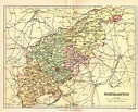 Northamptonshire England Map