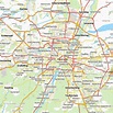 Stadtplan - München: Hotelbuchung und Attraktionen
