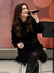 Idina Menzel gets into the holiday spirit as she performs festive songs ...