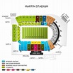Martin Stadium Seating Chart | Vivid Seats