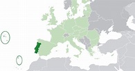 ﻿Mapa de Portugal﻿, donde está, queda, país, encuentra, localización ...