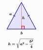 Height of an Isosceles Triangle - Formulas and Examples - Neurochispas