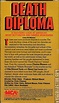 Death Diploma | VHSCollector.com
