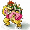 Bowser and Peach by kenvinArt on DeviantArt