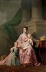 Carlota de Mecklemburgo-Strelitz – Carlota com os seus dois filhos mais ...