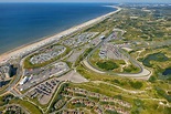 aerial view Circuit Park Zandvoort is a motosport track located in the ...