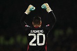 Sergio Romero of Manchester United celebrates during the FA Cup fourth ...