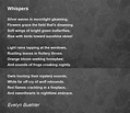 Whispers Poem by Evelyn Judy Buehler - Poem Hunter