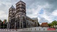 Sweden. Lund Cathedral and its square