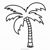 Palm Tree Coloring Page - Ultra Coloring Pages