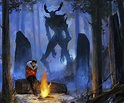 ArtStation - Monster in the Woods | Artworks