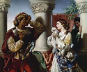 Othello And Desdemona Painting by Daniel Maclise