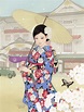 日本美人画：源远流长的和服美术，水粉画中的和服丽人_腾讯新闻