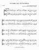 O Come, All Ye Faithful Sheet Music | John Francis Wade | Violin Duet