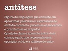 Antítese - Dicio, Dicionário Online de Português
