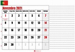 Calendário Novembro 2021 Portugal - Feriados E Datas Comemorativas