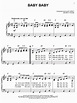 Baby Baby (Easy Piano) - Print Sheet Music Now