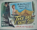 take one false step – Poster Museum